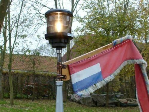 Navigatielicht voor op masttop ronde- en platbodem, Watersport en Boten, Navigatiemiddelen en Scheepselektronica, Nieuw, Overige typen