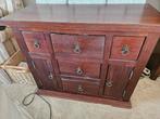 Houten Dressoir Kast met Lades en Deurtjes, Ophalen, Gebruikt, 25 tot 50 cm, 50 tot 100 cm