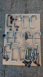 Partij oude G haken / klemmen, Ophalen of Verzenden, Gebruikt, Licht