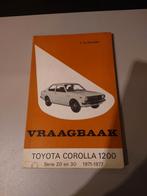 Toyota Corolla 1200 Vraagbaak 1971-1977, Ophalen of Verzenden