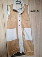 Gilet suède maat M NIEUW, Kleding | Dames, Bodywarmers, Ophalen of Verzenden, Nieuw, Maat 38/40 (M), Beige
