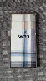 Swan heren zakdoek 100% katoen 3 stuks nieuw, Ophalen of Verzenden, Nieuw