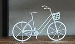 Decoratieve Metalen Fietsje wit, Ophalen of Verzenden, Zo goed als nieuw