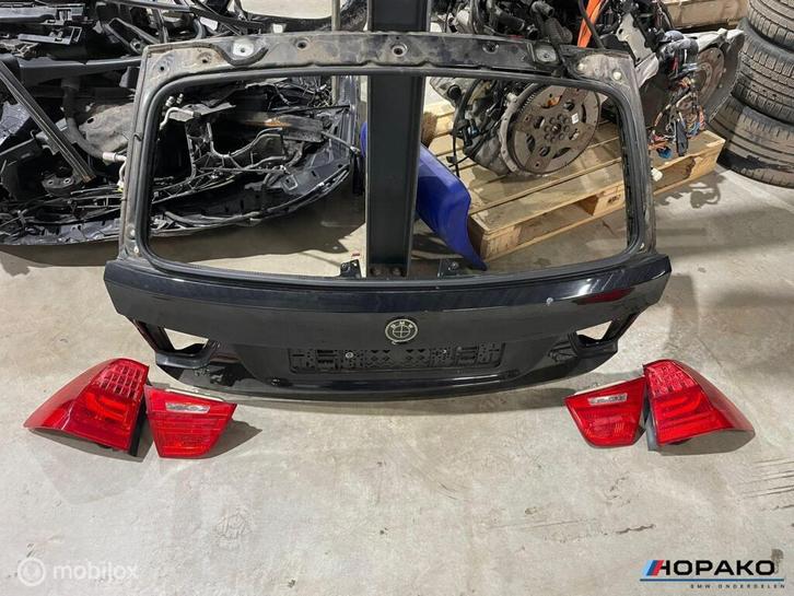 BMW E91 Kofferklep 475 black sapphire metallic zwart, Auto-onderdelen, Carrosserie en Plaatwerk, Achterklep, Gebruikt, Ophalen of Verzenden