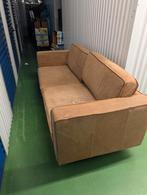 Loods 5 Design Bank met Chaise Longue (Grote) Hocker, Gebruikt, 100 tot 125 cm, Design, Hoekbank