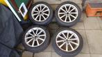 5 x LM +banden Ford Mondeo mk4 e.a. steekmaat 5 x 108  63.4, Auto-onderdelen, Banden en Velgen, Ophalen, 17 inch, Band(en), Personenwagen