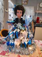 Mooie kerst pop geheel compleet met verlichting, Ophalen of Verzenden, Zo goed als nieuw