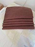5 mooie bruine place mats, Ophalen of Verzenden, Zo goed als nieuw, Bruin