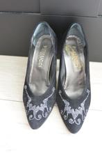 Pellucci - Mooie zwarte pumps, Zwart, Ophalen of Verzenden, Zo goed als nieuw, Pumps