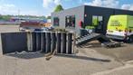 Dubbele kwartslagtrap trap staal steen ( 478 ), Ophalen, Gebruikt, Trap, Nb