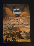 Brochure Renault Kangoo Pampa 1999, Ophalen of Verzenden, Renault