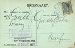 NV Victoria-Mij., Sappemeer - 12.1932 - briefkaart, Ophalen of Verzenden, Briefkaart