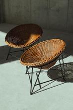 1960s wicker chairs, Ophalen, Gebruikt