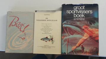 Drie hengelsportboeken beschikbaar voor biedingen