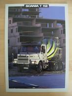 Scania T112 Brochure 1986 – T 112 Torpedo Neus, Ophalen, Zo goed als nieuw, Overige merken, Scania