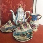 Oud mokka servies set / theeservies porselein