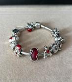 Kerst armband Pandora, Sieraden, Tassen en Uiterlijk, Armbanden, Ophalen, Zo goed als nieuw, Zilver, Goud