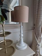 Tafellamp lampenvoet  wit  met schakelaar (exclusief kapje), Minder dan 50 cm, Gebruikt, Ophalen of Verzenden