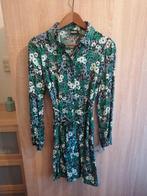 Pieces nieuwe groen bloemig dames jurkje, maat M, Maat 38/40 (M), Nieuw, Ophalen of Verzenden, Groen