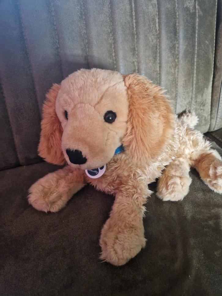 Nintendo Dogs Knuffel - Gouden Retriever, Kinderen en Baby's, Speelgoed | Knuffels en Pluche, Gebruikt, Hond, Ophalen of Verzenden