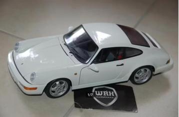 SALE !! PORSCHE 911 964 RS white Autoart SEE INFO NO BOX WRH beschikbaar voor biedingen
