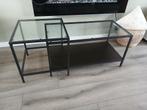 Gratis Ikea VITTSJŐ set van 2 bijzettafels., Huis en Inrichting, Ophalen, Gebruikt, 25 tot 50 cm, Rechthoekig