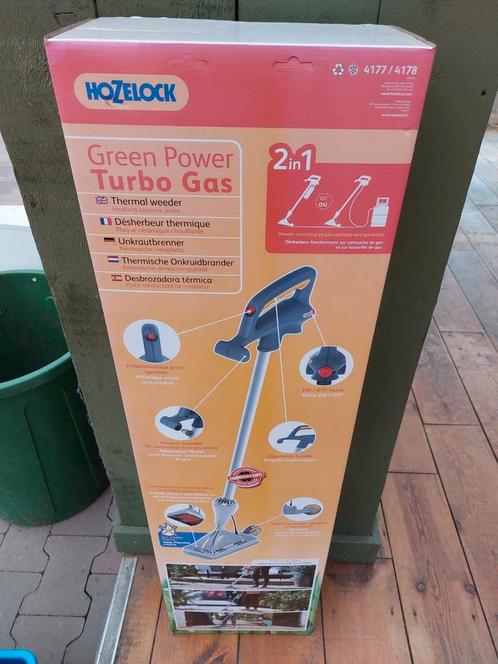Hozelock Green Power Turbo Gas NIEUW (normaal € 100,-), Tuin en Terras, Onkruidbranders, Nieuw, Ophalen of Verzenden