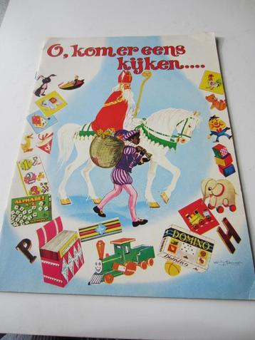 Oud Sinterklaasboek O, kom er eens kijken... beschikbaar voor biedingen