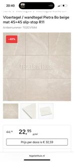 Wandtegel Pietra Bo, Ophalen, 40 tot 60 cm, Nieuw, 20 tot 40 cm