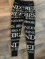 Reinders all over print legging zwart/wit, maat L, Kleding | Dames, Ophalen of Verzenden, Nieuw, Zwart, Legging