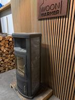 25154 Houtkachel BK met speksteen 8kw, Huis en Inrichting, Kachels, Ophalen, Gebruikt, Houtkachel, Vrijstaand