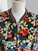 King Louie maat M velvet bloemen fluweel vest 2809, Maat 38/40 (M), Zwart, Ophalen of Verzenden, Zo goed als nieuw