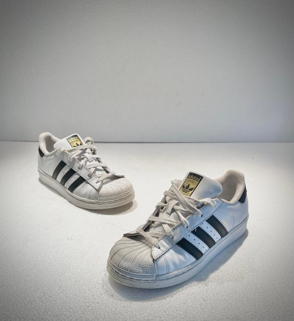Adidas Superstar vintage gympen sneakers schoenen wit 38, Ophalen of Verzenden, Wit, Sneakers of Gympen