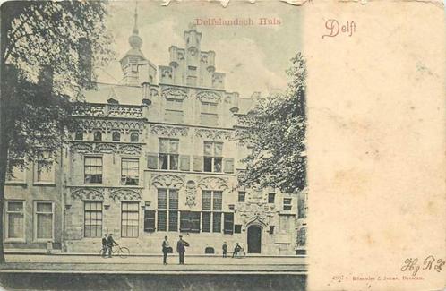 (300-439-027) Delft Delfslandsch Huis, Verzamelen, Ansichtkaarten | Nederland, Zuid-Holland, Verzenden
