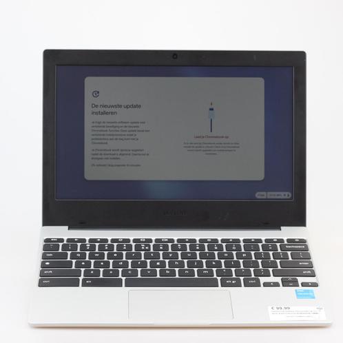 Samsung Galaxy ChromeBook Go 11 Inch Intel Celeron/4GB/64GB, Computers en Software, Chromebooks, Zo goed als nieuw