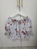 Zara Blouse met Bloemenprint - Zomerse Top, Maat 38/40 (M), Ophalen of Verzenden, Zo goed als nieuw, Lange mouw