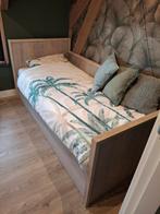 Steigerhouten bed, Huis en Inrichting, Ophalen, Gebruikt, 90 cm, Eenpersoons