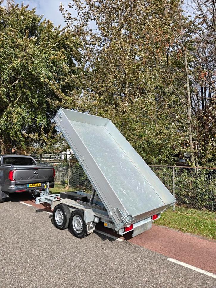 Anssems KSX 3 zijdige kipper aanhanger, Auto diversen, Aanhangers en Bagagewagens, Zo goed als nieuw, Ophalen of Verzenden