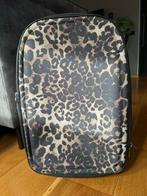 Leuke trolley met luipaardprint, Sieraden, Tassen en Uiterlijk, Koffers, Overige materialen, 50 tot 60 cm, Ophalen of Verzenden