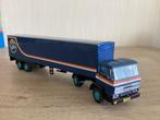 Zgan DAF Kantel cabine met oplegger FOKKER, Ophalen of Verzenden, Zo goed als nieuw, Bus of Vrachtwagen, Lion Toys