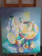 Stilleven met fruit en kannen, Ophalen