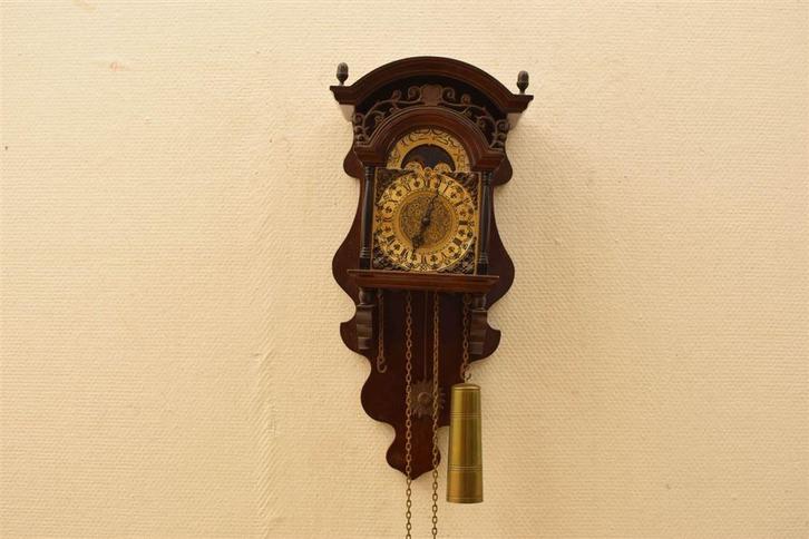 Wandklok 46552, Huis en Inrichting, Woonaccessoires | Klokken, Gebruikt, Wandklok, Ophalen of Verzenden