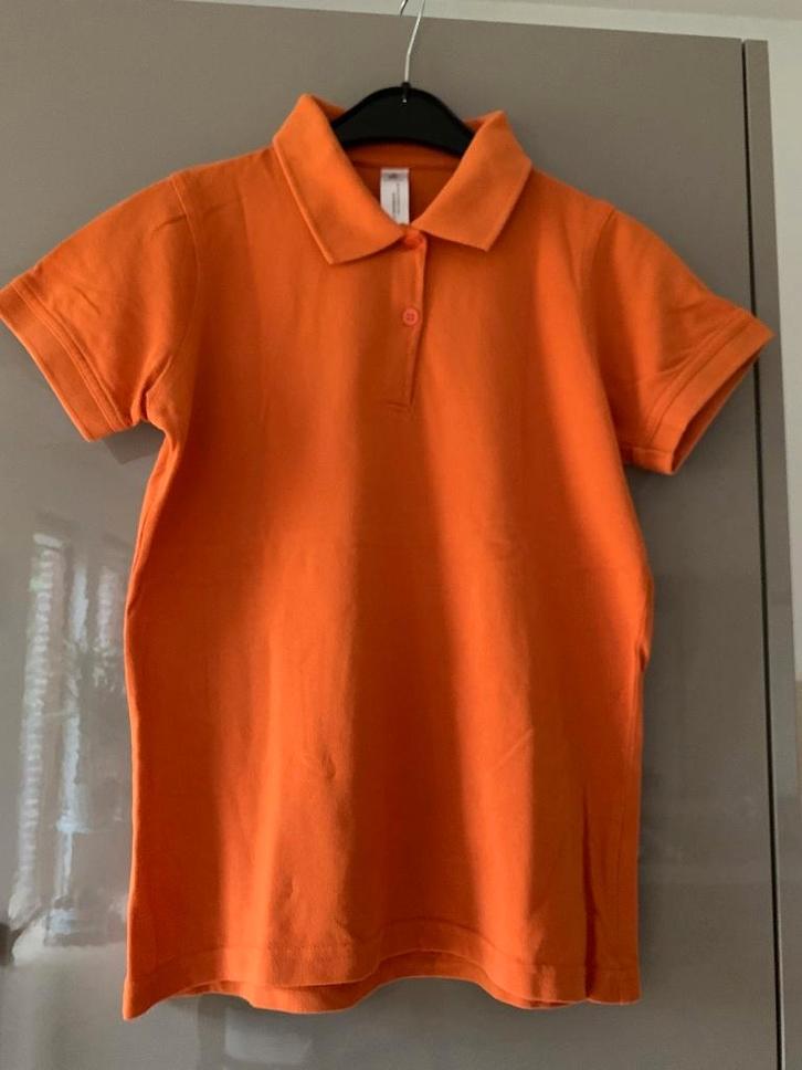 Oranje polo, maat M, BPC collection, Kleding | Dames, Tops, Zo goed als nieuw, Maat 38/40 (M), Oranje, Korte mouw, Ophalen of Verzenden