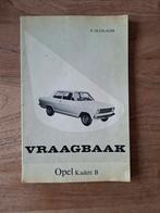 Vraagbaak Opel Kadett B, Ophalen of Verzenden
