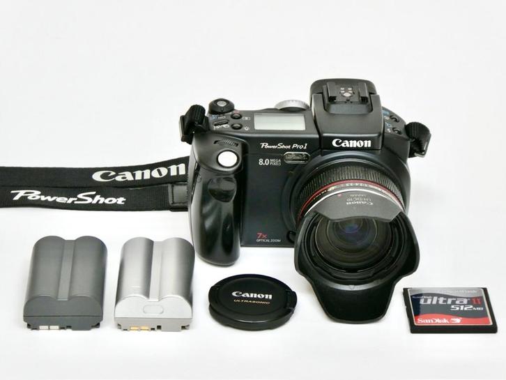 Camera Canon PowerShot Pro, Audio, Tv en Foto, Fotocamera's Digitaal, Gebruikt, Compact, Canon, 4 t/m 7 keer, Ophalen