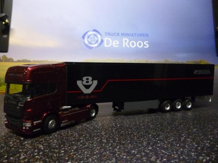 Tekno Scania R 730 demo, Hobby en Vrije tijd, Modelauto's | 1:50, Nieuw, Bus of Vrachtwagen, Tekno, Ophalen of Verzenden