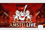 2 kaarten voor vrienden  van amstel live, Twee personen