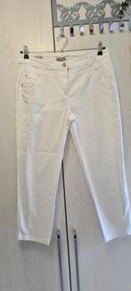 Witte Canda dames spijkerbroek mt 42, Blauw, Ophalen of Verzenden, Zo goed als nieuw, W33 - W36 (confectie 42/44)