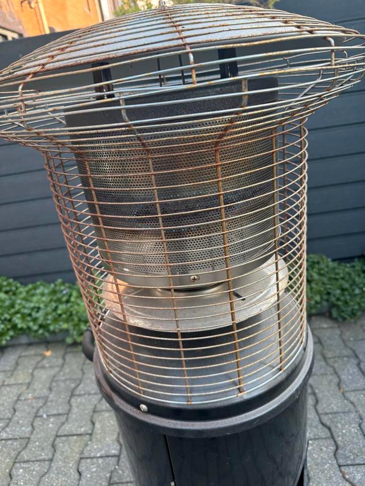 Gas terrasverwarmer - outTrade WN018-A, Tuin en Terras, Terrasverwarmers, Gebruikt, Gas, Vloer, Ophalen