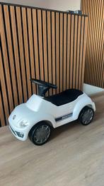 Witte loopauto Volkswagen Beetle, zo goed als nieuw, Kinderen en Baby's, Speelgoed | Buiten | Voertuigen en Loopfietsen, Ophalen